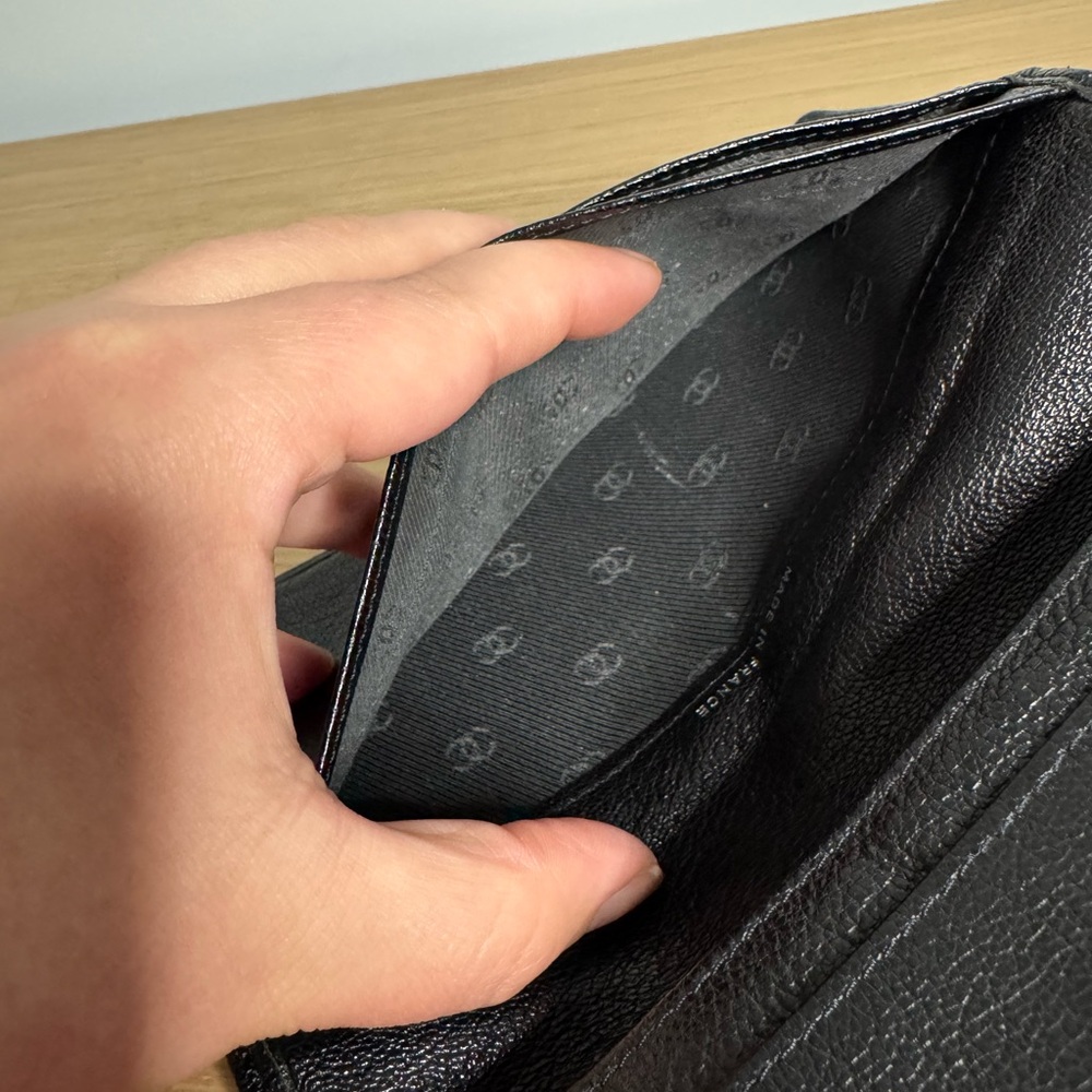 CHANEL Classic Black Leather Wallet - Picture 12 of 16